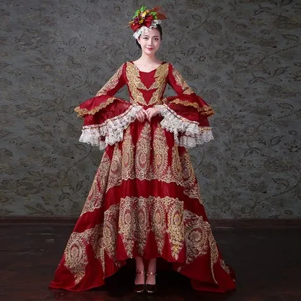 100%real red golden embroidery flare sleeve dance stage cosplay ball gown studio ball gown medieval dress/victoria belle ball
100%real red golden embroidery flare sleeve dance stage cosplay ball gown studio ball gown medieval dress/victoria belle ball