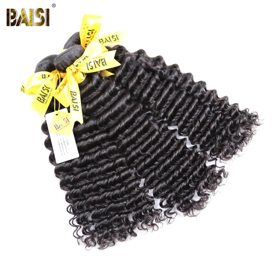 BAISI Hair Peruvian Deep Wave 10A Raw Virgin Hair 3 Bundles Deal 100% Unprocessed Human Hair
BAISI Hair Peruvian Deep Wave 10A Raw Virgin Hair 3 Bundles Deal 100% Unprocessed Human Hair