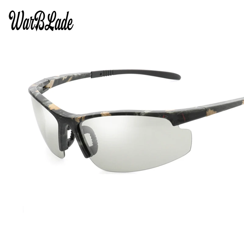 WarBLade New Fashion Men Photochromic Sunglasses HD Polarized Sunglasses Sports Goggles UV400 Anti-glare Eyewear Gafes de sol
WarBLade New Fashion Men Photochromic Sunglasses HD Polarized Sunglasses Sports Goggles UV400 Anti-glare Eyewear Gafes de sol