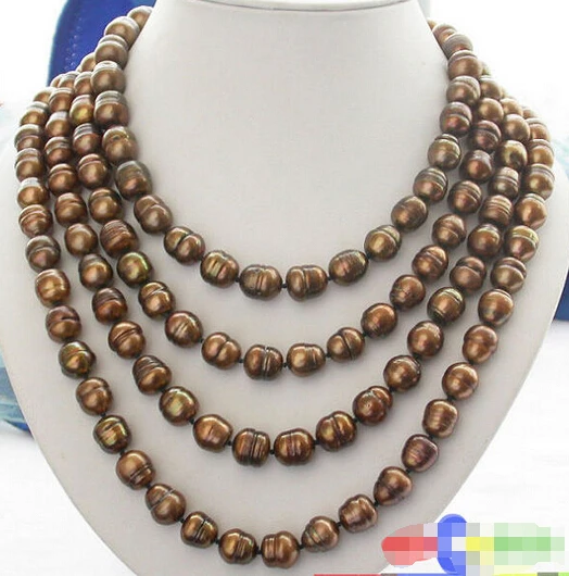 HOT## Wholesale >>>> Long 80" 14MM COFFEE RICE FRESHWATER CULTURED PEARL NECKLACE p1937
HOT## Wholesale >>>> Long 80" 14MM COFFEE RICE FRESHWATER CULTURED PEARL NECKLACE p1937