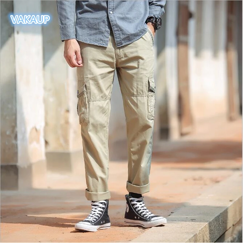 New Mens Straight Tube Multi Bag Overalls Big Size Modis Outdoor Mountaineering Casual Pants Pure Cotton Fashionable Hip Hop
New Mens Straight Tube Multi Bag Overalls Big Size Modis Outdoor Mountaineering Casual Pants Pure Cotton Fashionable Hip Hop