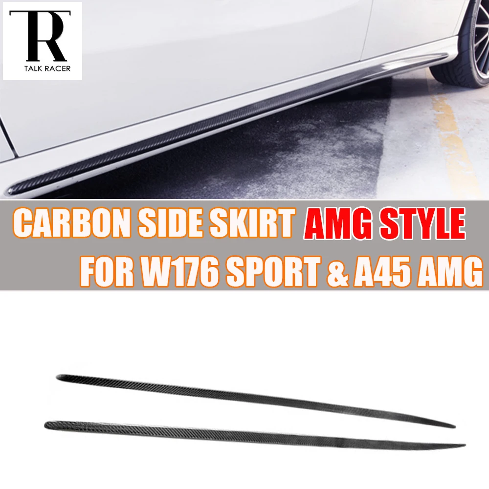 W176 R Style Carbon Fiber Side Skirt for Mercedes-Benz W176 A250 Sport Bumper A45 AMG 2013 2014 2015
W176 R Style Carbon Fiber Side Skirt for Mercedes-Benz W176 A250 Sport Bumper A45 AMG 2013 2014 2015