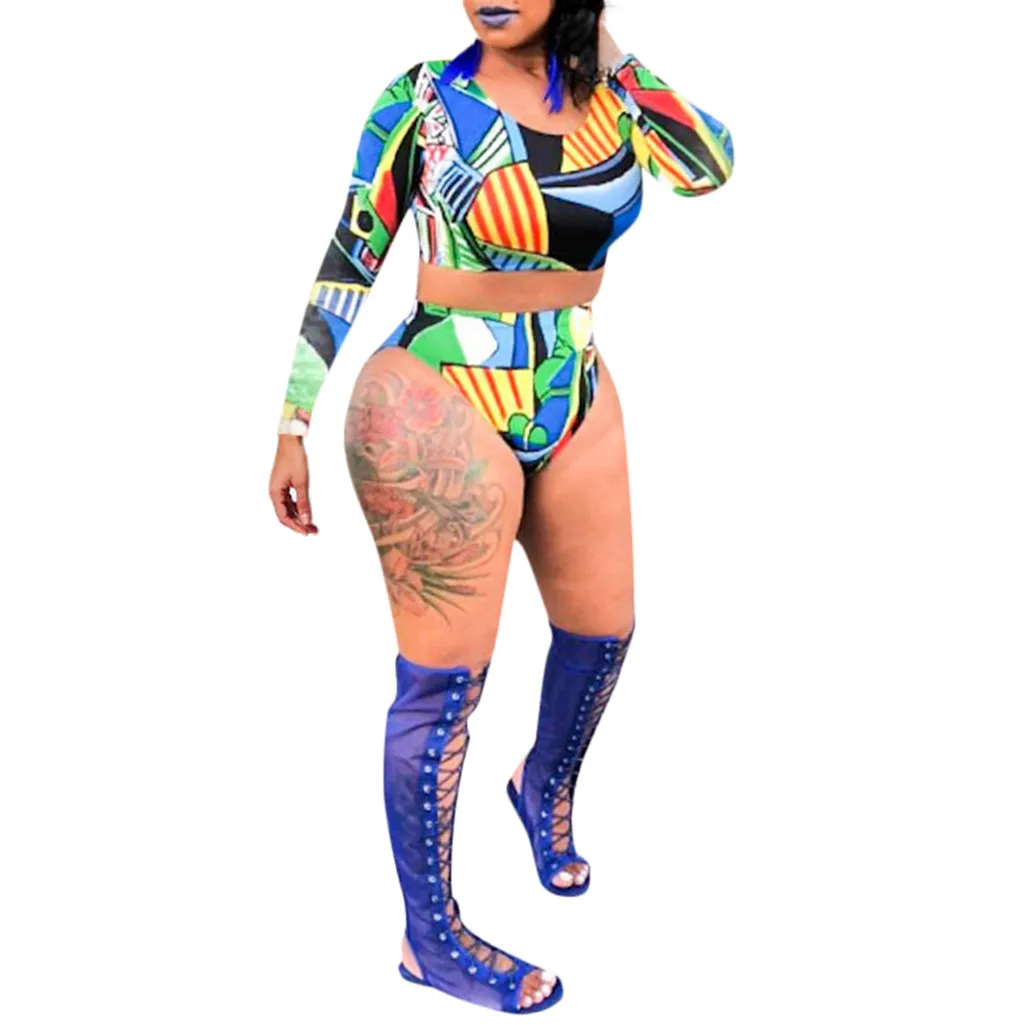 Hot Bikinis 2019 mujer Women's High Waist Swimsuit Bikini Set Push-ups Thicken Bra Swimsuit Cover-ups Dropping Biquini bather4sg
Hot Bikinis 2019 mujer Women's High Waist Swimsuit Bikini Set Push-ups Thicken Bra Swimsuit Cover-ups Dropping Biquini bather4sg