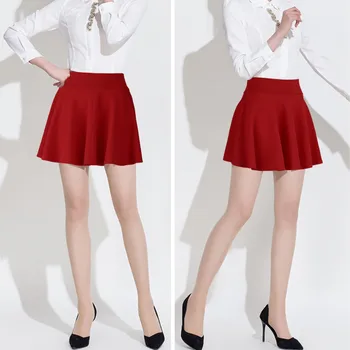 High Waist Stretch Women Mini Pleated Skirts Casual Cotton Flared Pleated High Waisted Casual Skirt 2018 Fashion
High Waist Stretch Women Mini Pleated Skirts Casual Cotton Flared Pleated High Waisted Casual Skirt 2018 Fashion