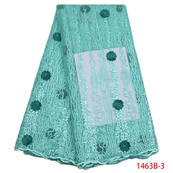 3D Lace Fabric African Tulle Lace Design High Quality With Beads And Flowers Light Nigerian French Green Lace Fabric QF1463B-1
3D Lace Fabric African Tulle Lace Design High Quality With Beads And Flowers Light Nigerian French Green Lace Fabric QF1463B-1