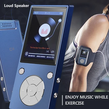 New Bluetooth4.2 MP3 Player 16GB Speaker 2.4 Inch Screen Music Player With FM Radio E-Book Metal Sport mic SD Up To 128GB
New Bluetooth4.2 MP3 Player 16GB Speaker 2.4 Inch Screen Music Player With FM Radio E-Book Metal Sport mic SD Up To 128GB