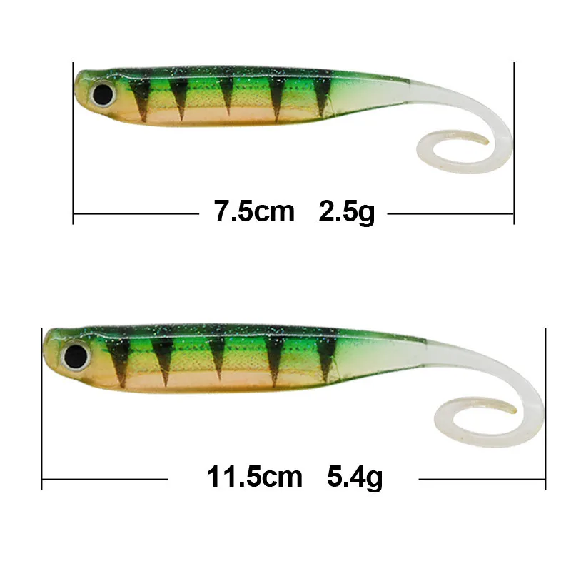 NOEBY-W8025-7-5cm-2-5g-11-5cm-5-4g-Soft-Fishing-Lure-Plastic-Silicone-Artificial(1)