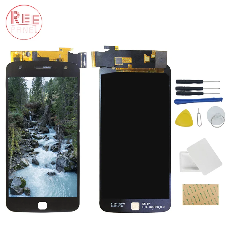 AMOLED LCD Display For Motorola Moto Z Play XT1635 LCD Screen LCDs Touch panel Digitizer Assemly replacement parts+repair Tool
AMOLED LCD Display For Motorola Moto Z Play XT1635 LCD Screen LCDs Touch panel Digitizer Assemly replacement parts+repair Tool