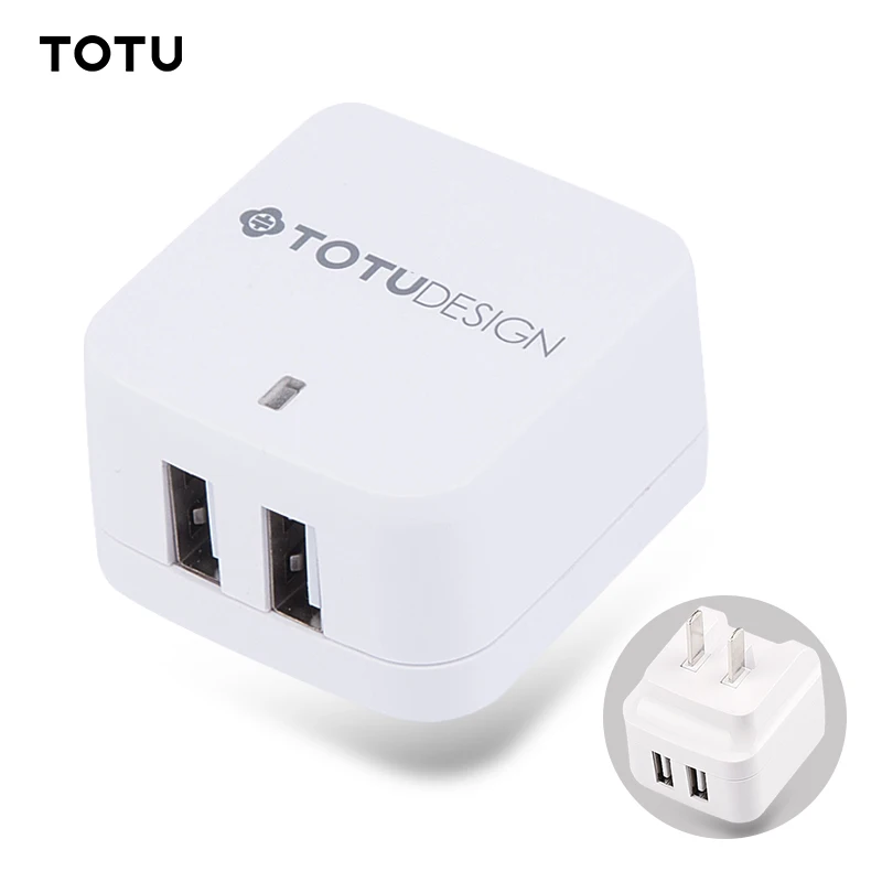 TOTU Dual USB Mobile Phone Charger For iPhone Samsung Xiaomi Tablet 5V 3.4A Fast Charging Travel 2 Port USB Wall Charger Adapter
TOTU Dual USB Mobile Phone Charger For iPhone Samsung Xiaomi Tablet 5V 3.4A Fast Charging Travel 2 Port USB Wall Charger Adapter