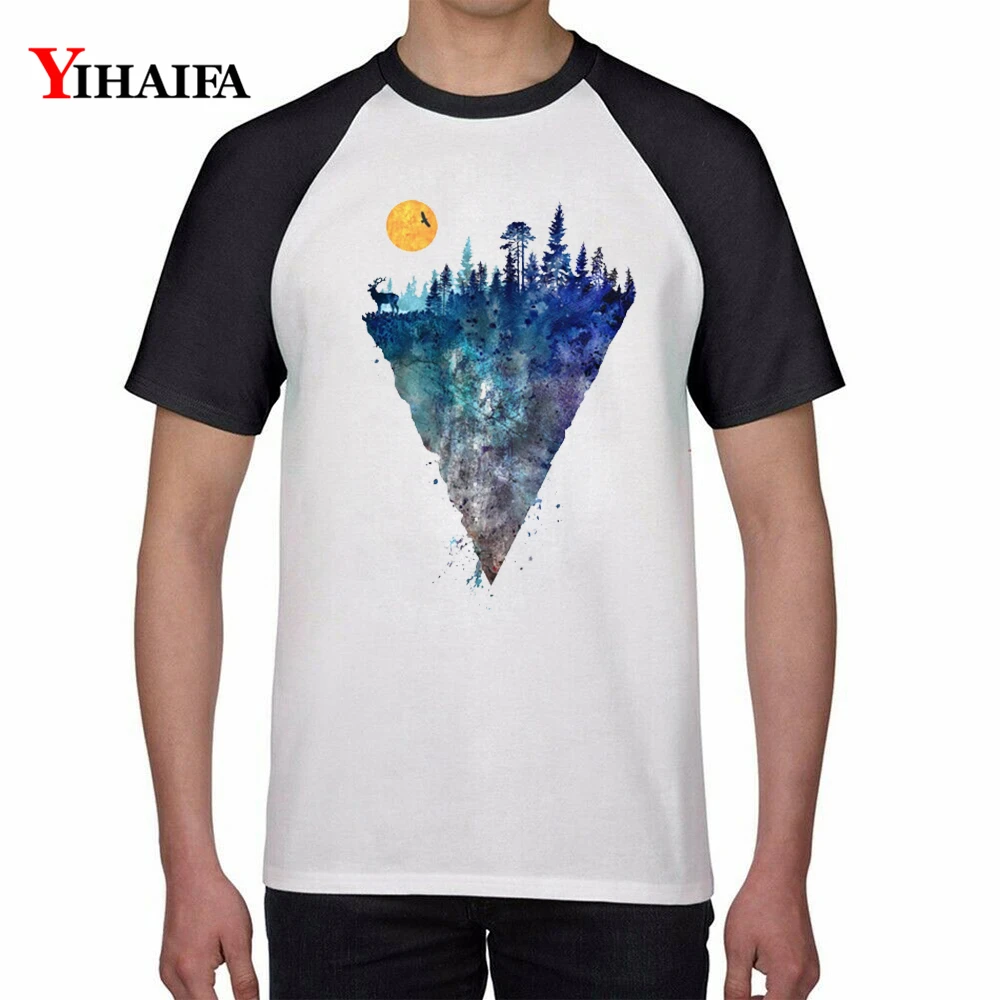 bluza Print T Shirts Galaxy Mountain Tree Creative Graphic Tees Men Male Summer White Unisex Cotton Casual Tops
bluza Print T Shirts Galaxy Mountain Tree Creative Graphic Tees Men Male Summer White Unisex Cotton Casual Tops
