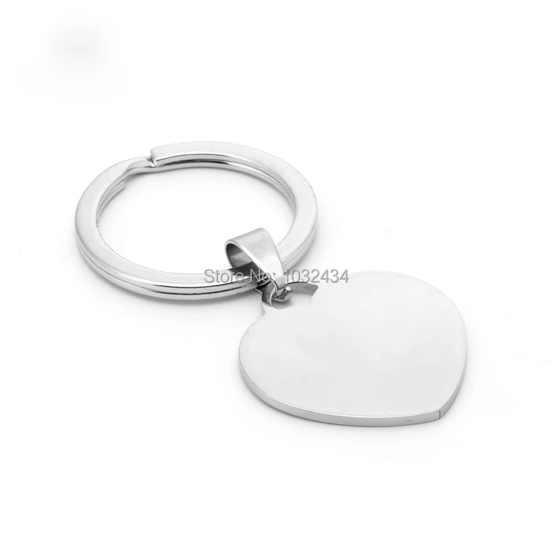 30pcs/lot Factory Directly wholesale High Polished Blank Heart Stainless Steel Keychain Engravable Solid Dog Tag Keyring
30pcs/lot Factory Directly wholesale High Polished Blank Heart Stainless Steel Keychain Engravable Solid Dog Tag Keyring