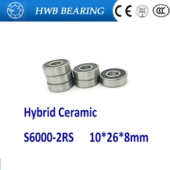 Free Shipping 6000 S6000C 2RS 10x26x8mm stainless steel hybrid ceramic ball bearing Si3N4 bike hub part S6000-2RS
Free Shipping 6000 S6000C 2RS 10x26x8mm stainless steel hybrid ceramic ball bearing Si3N4 bike hub part S6000-2RS