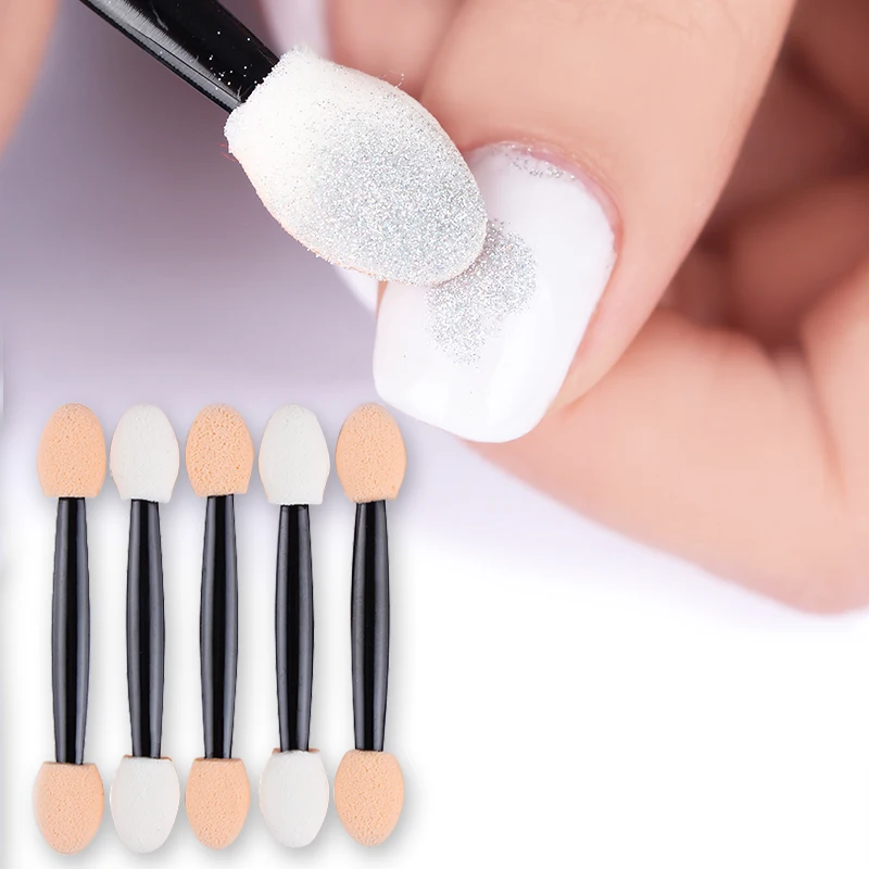 20Pcs Sponge Nail Glitter Powder Puff Picker Brush Picking Tool Double-sided Eye Shadow Stick Makeup Manicure Nail Art Tool
20Pcs Sponge Nail Glitter Powder Puff Picker Brush Picking Tool Double-sided Eye Shadow Stick Makeup Manicure Nail Art Tool