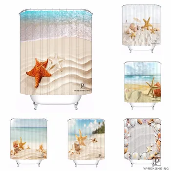 Custom Seashells Starfish Sand Waterproof Shower Curtain Home Bath Bathroom s Hooks Polyester Fabric Multi Sizes180509-39
Custom Seashells Starfish Sand Waterproof Shower Curtain Home Bath Bathroom s Hooks Polyester Fabric Multi Sizes180509-39