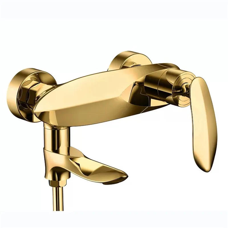 Bathroom Brass Bathtub Shower Faucet Set Hot & Cold Lavatory Mixer Water Tap Wall Mounted Crane Vessel Gold/Chrome/Black
Bathroom Brass Bathtub Shower Faucet Set Hot & Cold Lavatory Mixer Water Tap Wall Mounted Crane Vessel Gold/Chrome/Black
