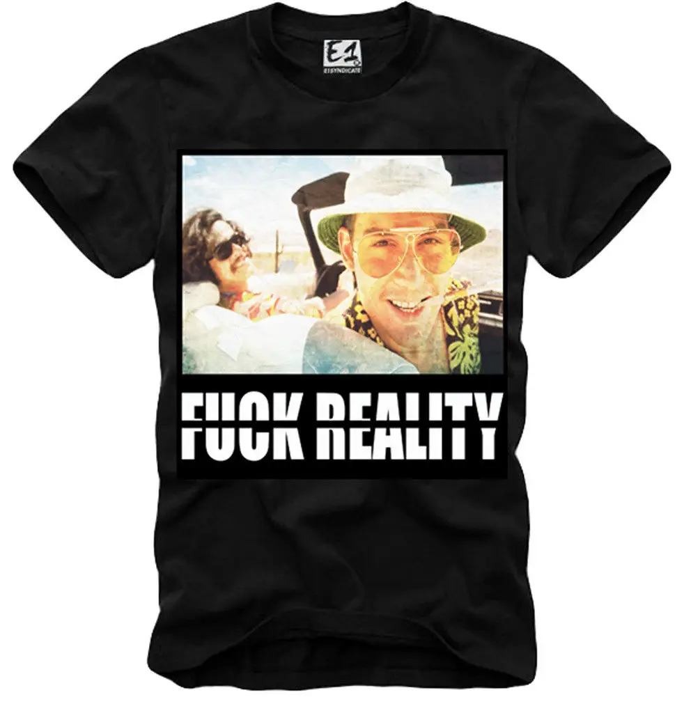 Newest 2018 T SHIRT FEAR AND LOATHING IN LAS VEGAS F.K REALITY LSD Tee Shirt For Men O-Neck Tops Male Light
Newest 2018 T SHIRT FEAR AND LOATHING IN LAS VEGAS F.K REALITY LSD Tee Shirt For Men O-Neck Tops Male Light