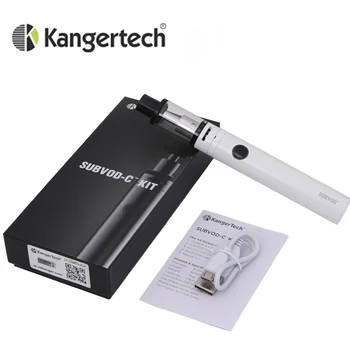 Kanger Subvod-C Starter Kit with 2.8ml Liquid Capacity and 1300mah Capacity Elektronik Cigarette
Kanger Subvod-C Starter Kit with 2.8ml Liquid Capacity and 1300mah Capacity Elektronik Cigarette