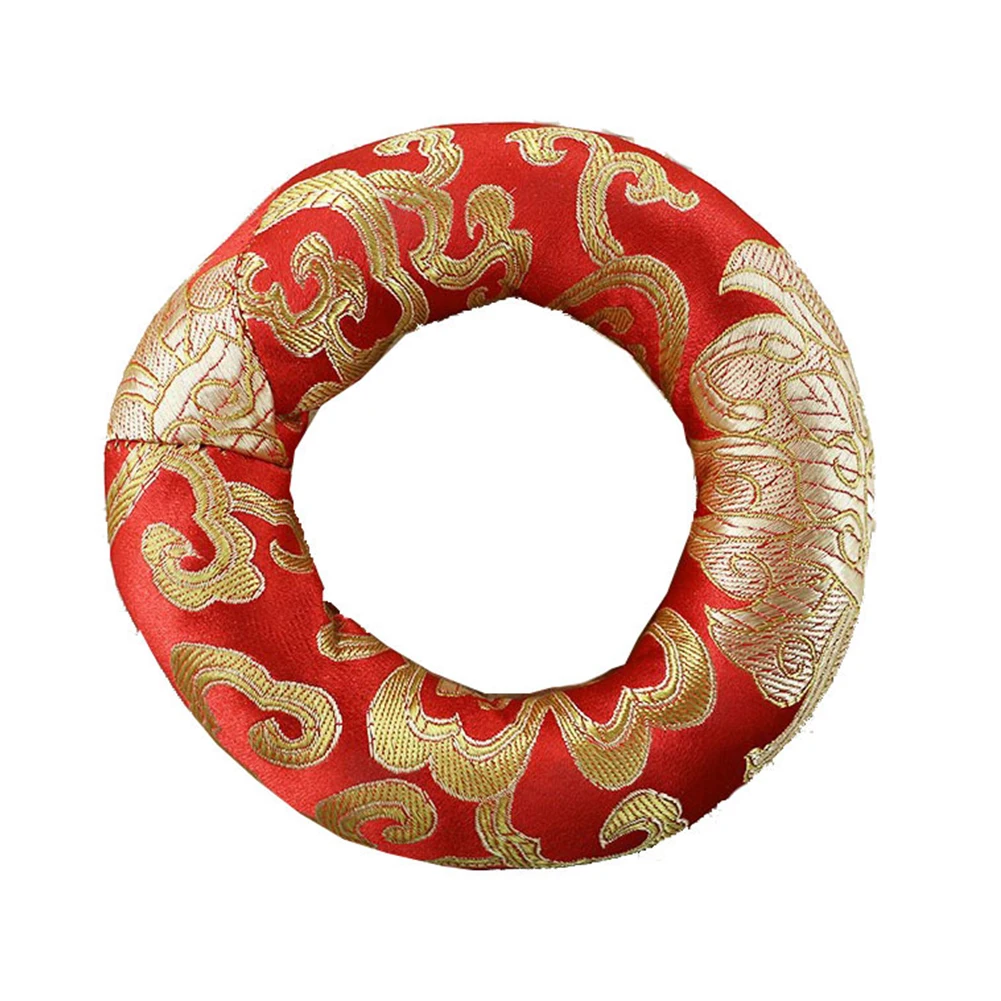 Decoration Retro Ring Pillow Soft Buddhism Handmade Round Portable Holder Cotton Blend Tibetan Comfortable Singing Bowl Cushion
Decoration Retro Ring Pillow Soft Buddhism Handmade Round Portable Holder Cotton Blend Tibetan Comfortable Singing Bowl Cushion