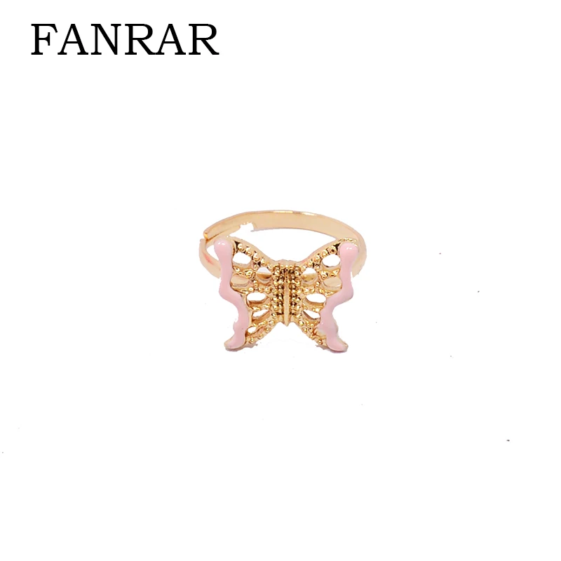 FANRAR Kids Girl baby Rings Cute pink Enamel Openwork butterfly Rings for Fashion animal Jewelry Accessories Party toy Gifts
FANRAR Kids Girl baby Rings Cute pink Enamel Openwork butterfly Rings for Fashion animal Jewelry Accessories Party toy Gifts