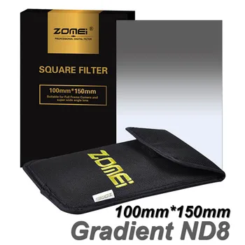 Zomei Gradual Grey ND8 Square Filter Neutral Density Graduated Filter 100x150mm for Cokin Z-PRO Hitech Lee 4x4" Holder 100*150mm
Zomei Gradual Grey ND8 Square Filter Neutral Density Graduated Filter 100x150mm for Cokin Z-PRO Hitech Lee 4x4" Holder 100*150mm