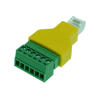 50pcs color connector RJ12 6P6C Telephone Modular Plugs Telecom Connectors RJ12 male to Screw connector RJ12 splitter
50pcs color connector RJ12 6P6C Telephone Modular Plugs Telecom Connectors RJ12 male to Screw connector RJ12 splitter