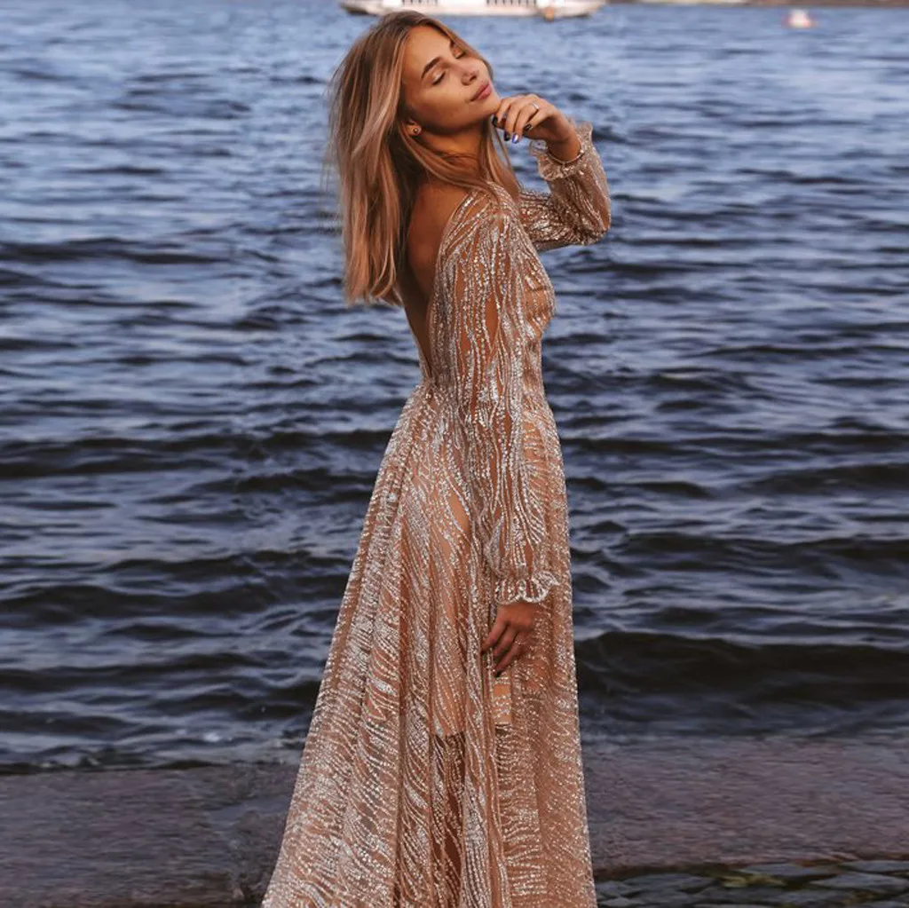 Dresses Sexy Women Dress Long Sleeve Deep V Neck Bodycon Cocktail Prom Gown Dress Vestido Clothes 2019 Vestidos Female Sundress
Dresses Sexy Women Dress Long Sleeve Deep V Neck Bodycon Cocktail Prom Gown Dress Vestido Clothes 2019 Vestidos Female Sundress