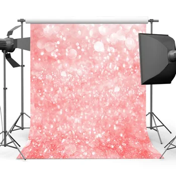 

Pink glitter Backdrop for photography Newborn Baby Photographers Bokeh Background for Photography Vinyl Photo Backdrops portrait