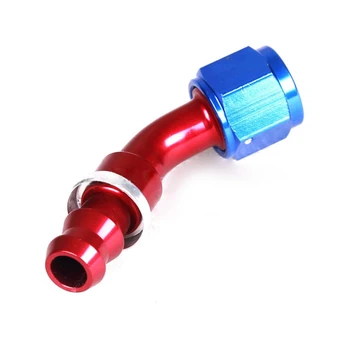 Fitting Adapter Push On Oil Cooler Reusable Hose End Fittings Oil Fitting 90 Degree Aluminum Fittings Hose End Red And Blue
Fitting Adapter Push On Oil Cooler Reusable Hose End Fittings Oil Fitting 90 Degree Aluminum Fittings Hose End Red And Blue