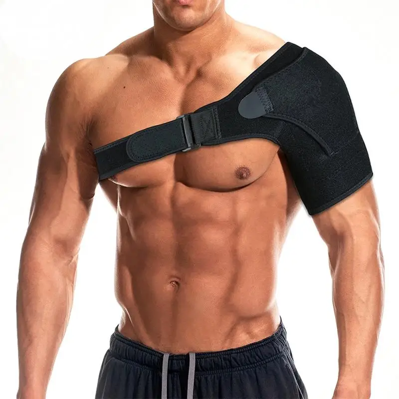 Adjustable Sports Single Shoulder Brace Ergonomic Design Pressure Pad Sports Support for Injury Joint Pressure Pad Bandage Wrap
Adjustable Sports Single Shoulder Brace Ergonomic Design Pressure Pad Sports Support for Injury Joint Pressure Pad Bandage Wrap