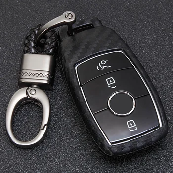 Carbon Fiber Pattern Car Key Case Cover For Mercedes Benz Accessories E Class W211 W212 W213 W210 Cla Amg Gla Clk W204 W176 Key
Carbon Fiber Pattern Car Key Case Cover For Mercedes Benz Accessories E Class W211 W212 W213 W210 Cla Amg Gla Clk W204 W176 Key