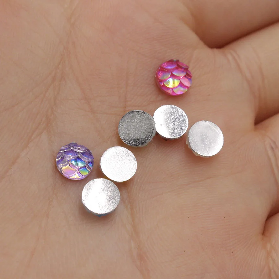 Fnixtar 6mm Mini Faux Druzy Resin Fish Scale Resin Cabochons Hadmade DIY Bracelet Earrings Jewelry Accessories 100piece/lot
Fnixtar 6mm Mini Faux Druzy Resin Fish Scale Resin Cabochons Hadmade DIY Bracelet Earrings Jewelry Accessories 100piece/lot