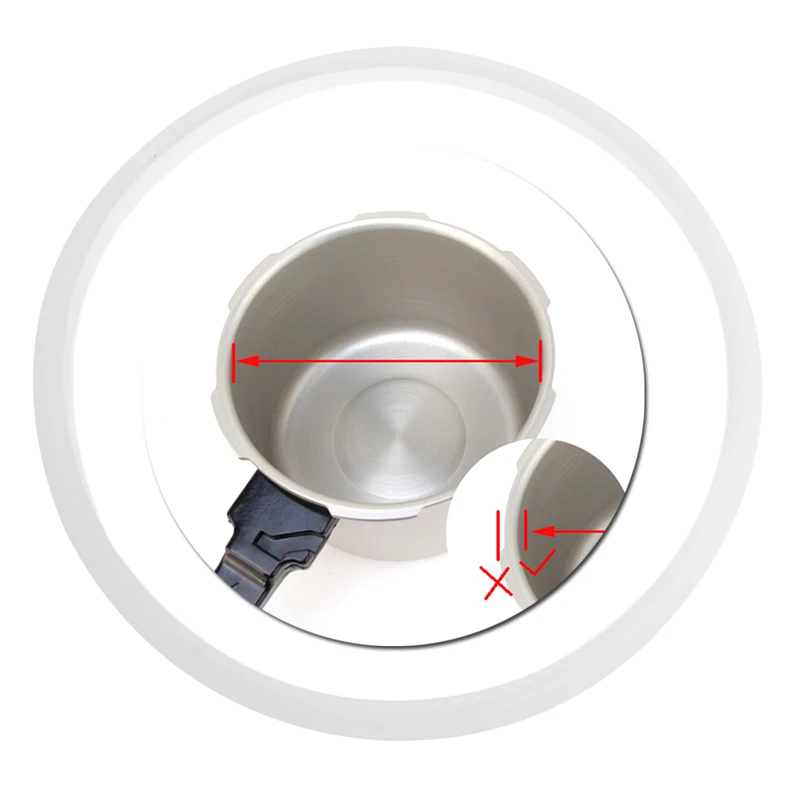 24cm Inner Diameter Silicone Gasket Pressure Cooker Sealing Ring Pressure Cooker Parts
24cm Inner Diameter Silicone Gasket Pressure Cooker Sealing Ring Pressure Cooker Parts