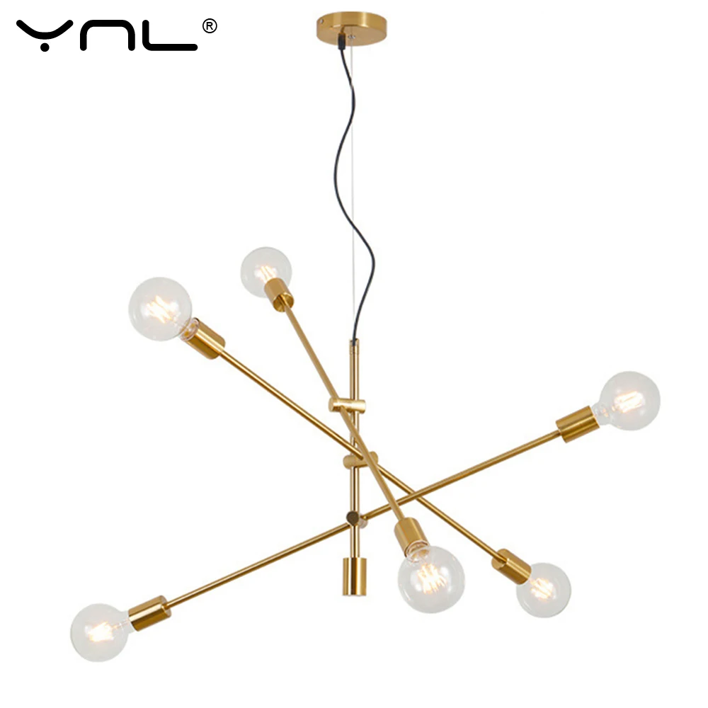 Nordic Modern Pendant Lights Hanging light E27 Living room Pendant lamp Chandelier Ceiling Black Gold LED Lamp industrial decor
Nordic Modern Pendant Lights Hanging light E27 Living room Pendant lamp Chandelier Ceiling Black Gold LED Lamp industrial decor