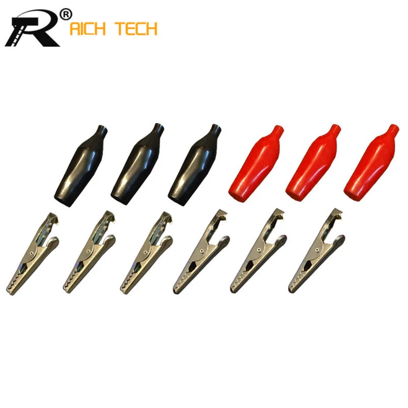 20pcs/10pairs BLACK&RED POWER TESTING CONNECTOR LENGTH 28MM ALLIGATOR CLIP PROBE CLAMP SUPER QUALITY 10black+10red
20pcs/10pairs BLACK&RED POWER TESTING CONNECTOR LENGTH 28MM ALLIGATOR CLIP PROBE CLAMP SUPER QUALITY 10black+10red
