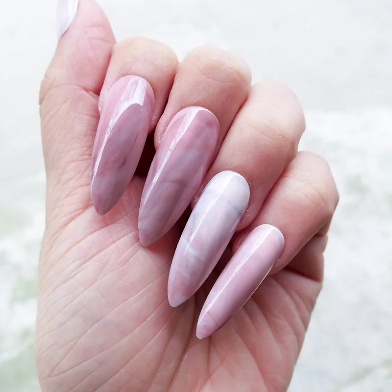 Extra long stiletto nails