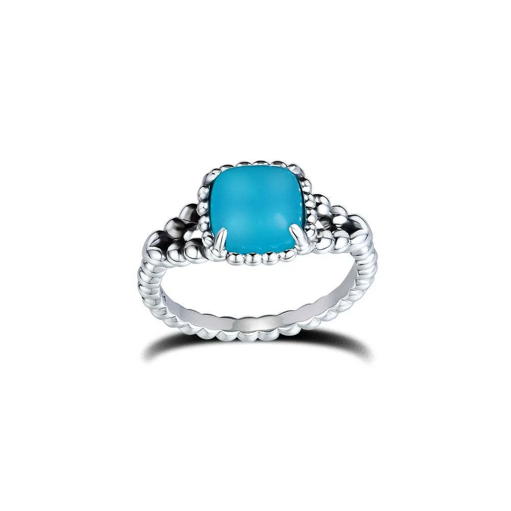 

CKK Ring Vibrant Spirit Rings Blue CZ for women Anel masculino silver 925 jewelry men anillos 925 sterling silver wedding Ring