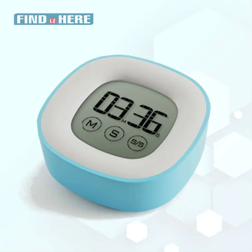 Digital Kitchen Timer LCD Touch Screen Countdown Timer Electronic Portable Timer Set Time Reminder Cooking Tool
Digital Kitchen Timer LCD Touch Screen Countdown Timer Electronic Portable Timer Set Time Reminder Cooking Tool