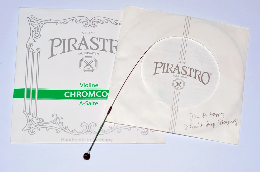 CHROMCO pirastro Violin Strings chrome steel 4 pcs/Set A, E, G, D Ball End 1 Set Violino String 4/4 3/4 Violin parts Accessories
CHROMCO pirastro Violin Strings chrome steel 4 pcs/Set A, E, G, D Ball End 1 Set Violino String 4/4 3/4 Violin parts Accessories