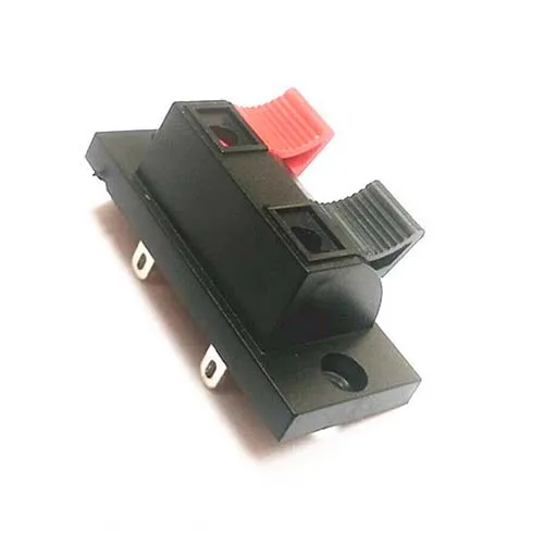 Black/Red 2-Pins 2 Positons Push Type Speaker Terminal Board Connector adapter NEW
Black/Red 2-Pins 2 Positons Push Type Speaker Terminal Board Connector adapter NEW