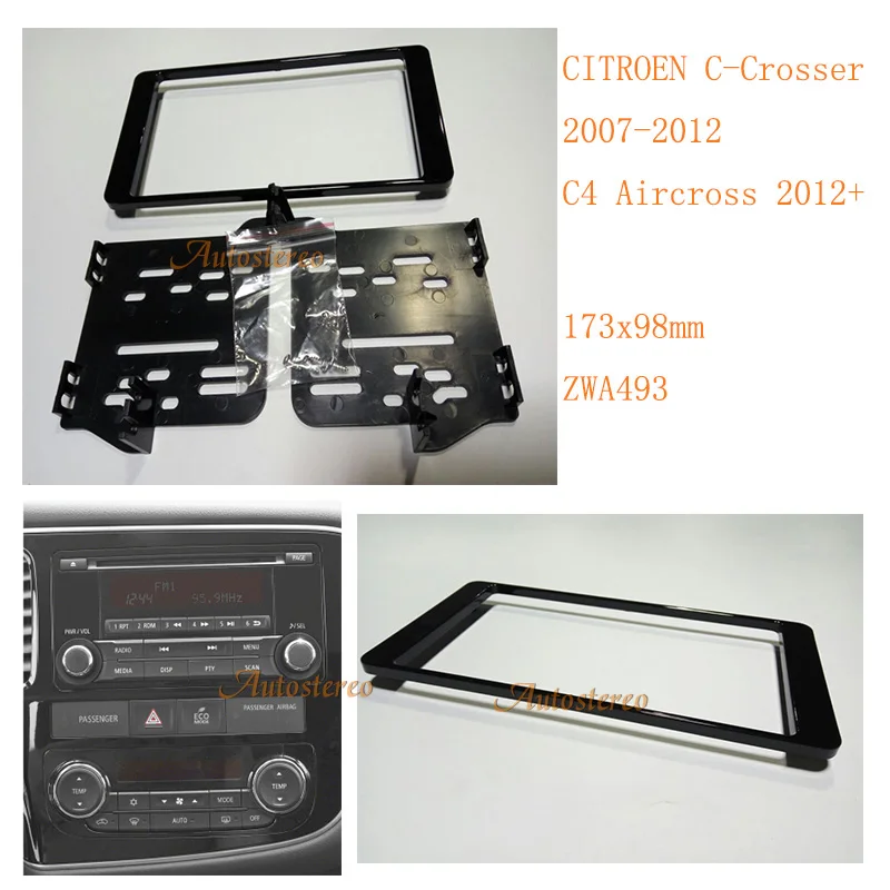 2 DIN Car Radio Refitting Outter Frame for CITROEN C-Crosse,MITSUBISHI,PEUGEOT Stereo Fascia Panel Frame Adapter Fitting 11-493
2 DIN Car Radio Refitting Outter Frame for CITROEN C-Crosse,MITSUBISHI,PEUGEOT Stereo Fascia Panel Frame Adapter Fitting 11-493