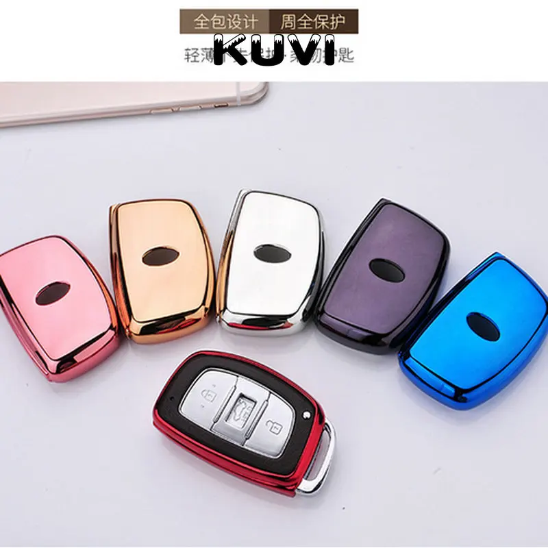 Car Styling Soft TPU Car Remote Key Cover Fit For Hyundai Creta Ix25 IX35 Avante Mistra Key Case Car Shell Car Accessories
Car Styling Soft TPU Car Remote Key Cover Fit For Hyundai Creta Ix25 IX35 Avante Mistra Key Case Car Shell Car Accessories