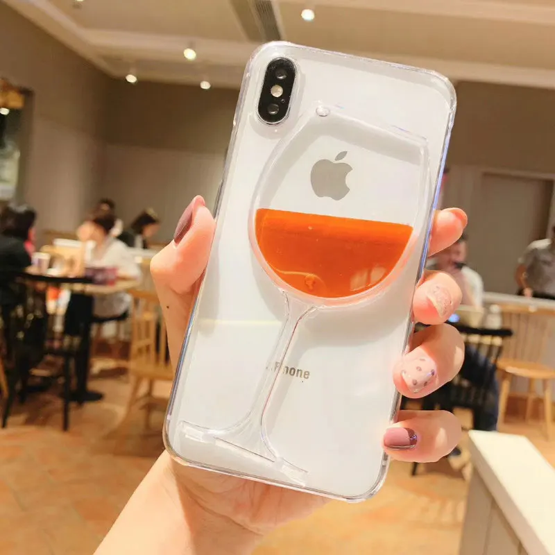 Wine Beer Glass Transparent Protective Case for iPhone 5S SE 6 6S 7 8 Plus X XR XS Max Liquid Hard Back Cover Phone Accessories
Wine Beer Glass Transparent Protective Case for iPhone 5S SE 6 6S 7 8 Plus X XR XS Max Liquid Hard Back Cover Phone Accessories