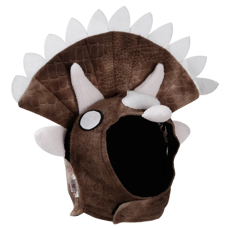 Triceratops Dinosaur Design Dog Cap Pet hat with Bulldog Cosplay Hat Puppy Funny Headwear Accessory Goods For Dogs
Triceratops Dinosaur Design Dog Cap Pet hat with Bulldog Cosplay Hat Puppy Funny Headwear Accessory Goods For Dogs