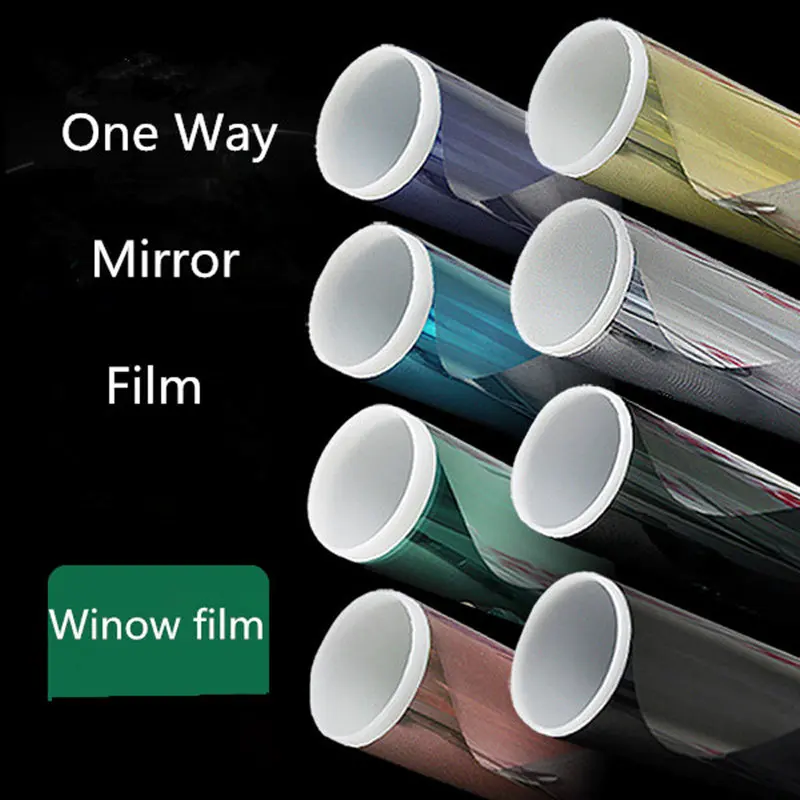 50cmx300cm Heat Reduction Window Film Solar Tint Reflective One way Mirror sun block Glass Sticker
50cmx300cm Heat Reduction Window Film Solar Tint Reflective One way Mirror sun block Glass Sticker