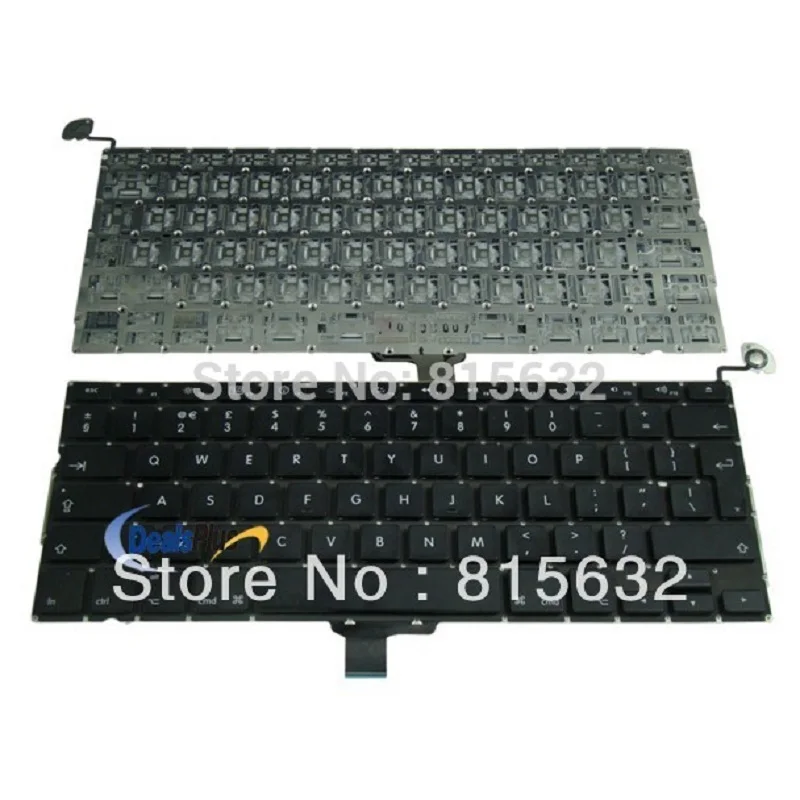 New UK Keyboard For Macbook Pro 13.3" A1278 keyboard without Backlight 2009 2010 2011 2012
New UK Keyboard For Macbook Pro 13.3" A1278 keyboard without Backlight 2009 2010 2011 2012