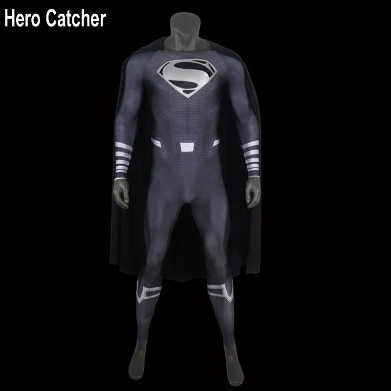 Hero Catcher-4 Top Quality Black Superman Cosplay Costume Muscle Shade Black Superman Suit
Hero Catcher-4 Top Quality Black Superman Cosplay Costume Muscle Shade Black Superman Suit