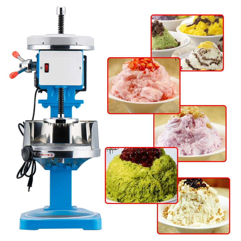 Commercial Ice Shaver 1/4HP Ice Crushers Automatic Continuous Electric Ice Planer Snow Cone machine 220V
Commercial Ice Shaver 1/4HP Ice Crushers Automatic Continuous Electric Ice Planer Snow Cone machine 220V