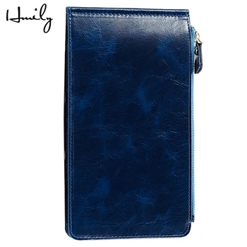 HMILY Card Wallet Genuine Leather Card Case Mini High-capacity Business Credit Card Holder Bags Oil Wax Leather Card Purse
HMILY Card Wallet Genuine Leather Card Case Mini High-capacity Business Credit Card Holder Bags Oil Wax Leather Card Purse