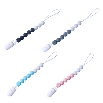 Baby Care Universal Silicone Pacifier Teether Chain Mix Beaded Baby Feeding Pacifiers Clips
Baby Care Universal Silicone Pacifier Teether Chain Mix Beaded Baby Feeding Pacifiers Clips