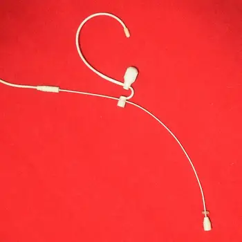 E-1 Single Earhook Headset Microphone Beige 3.5mm Screw Thread Lock Earhook Mic Microfone for Wireless Bodypack
E-1 Single Earhook Headset Microphone Beige 3.5mm Screw Thread Lock Earhook Mic Microfone for Wireless Bodypack